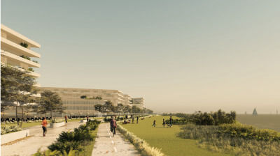 Parque Salguero. Costanera Buenos Aires.