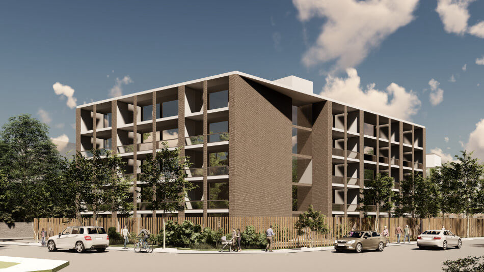 Edificio de usos mixtos, km 50, Pilar, SSA Schulz + Schulz Arquitectos, 1