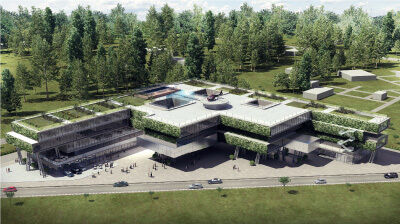 Edificio de usos mixtos, km 44, Pilar.