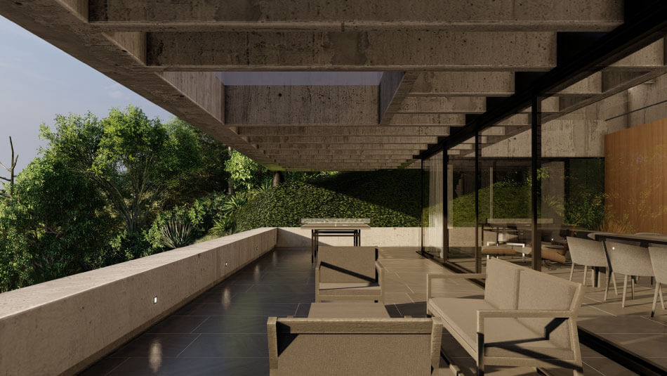 SUM y Pileta en La Barranca, SSA Schulz + Schulz Arquitectos, 4