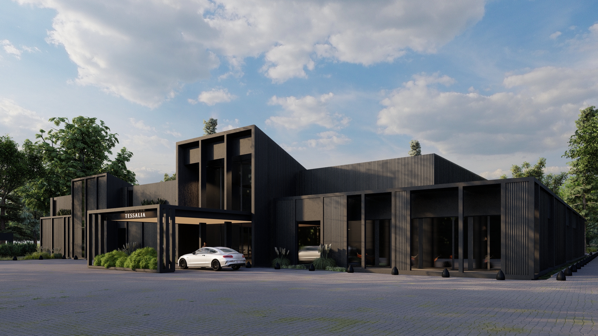 Hotel Hotel Tessalia, Club de polo en General Rodriguez, SSA Schulz + Schulz Arquitectos, 2