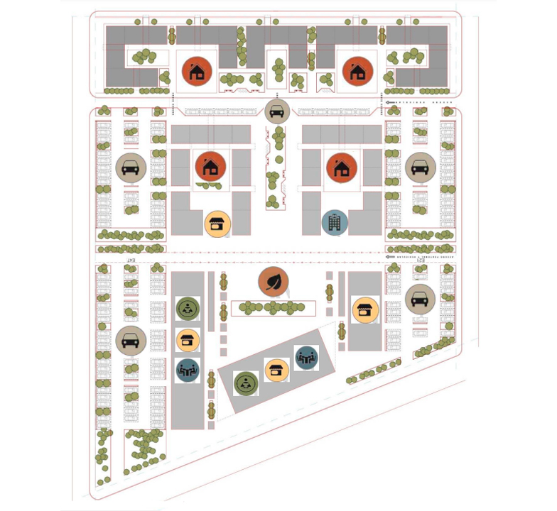 Proyecto Urbano Plaza Polo Pilar, SSA Schulz + Schulz Arquitectos, 3